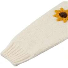 Women's Strawberry Print Button Down Long Sleeve V Neck Crop Cardigan Sweaterfall Clothes For Women   Winter Clothes For Women