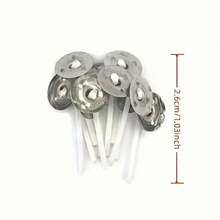 50 Stücke oder 100 Stücke 0.98in/3.54in/6.29in Dochte für Kerzen, rauchfrei, Wachskern für DIY Kerzenmachen, vorgewachste Dochte, Partyartikel