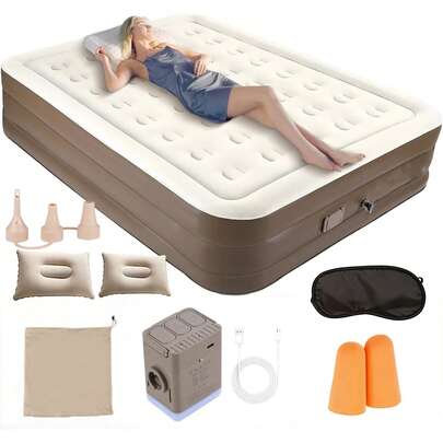 Colchón Inflable, Cama Automática De Inflado Para Senderismo