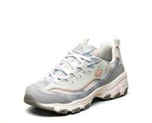 Skechers 機甲鞋三代女子緩震復古機能老爹鞋休閒運動跑步鞋 - 淺藍色/多彩色 - 查看 7