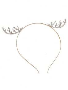 1pc Alloy Crystal Headpiece Hair Accessory - Christmas Deer Antler Hair Band - Christmas Snowflake Headband,Gifts,Travel,Gifts For Women,Hair Stuff,Stocking Stuffers,Stocking Stuffers,Stocking Fillers,Stocking Stuffers For Women,Stocking Fillers Women,Christmas Gifts,Gifts,Christmas Stocking Fillers,Gifts For Women,Gift,Christmas Gift,Stocking Stuffers For Adults,Stocking Fillers For Adult,Hair Stuff,Women's Accessories,Stocking Stuffer,Coming-Of-Age Hair Accessory,Christmas Hair Accessories,Gift Ideas For Women,Beauty Stocking Fillers,Christmas Gifts For Women - Multicolor - View 9
