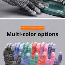 5 Pairs Breathable Gardening Gloves - Anti-Slip Design, Abrasion Resistant, Fatigue Resistant Work Gloves For Digging, Planting And Weeding