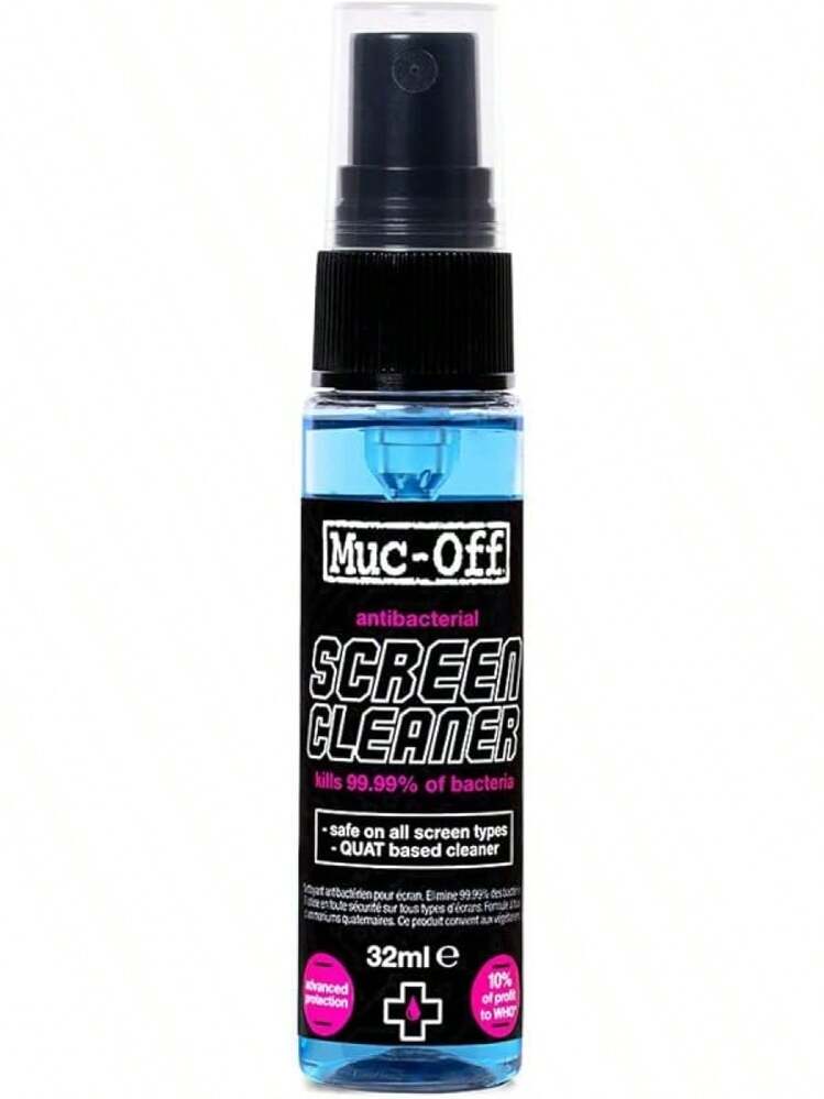 Muc-Off Screen Cleaner, 32ml - Screen Cleaner Spray Phone, Laptop, Computer Monitor, Tablet - Antibacterial Device Cleaner Electronics - 32 Ml (Pack Of 1) - View 12