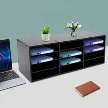 YUNRUX File Racks - Black - View 1