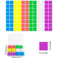 30/32/48/96pcs Diamond Painting Art Wax Refills For Diamond Art Dots Accessories, Colorful DIY Putty Glue And Wax For Diamond Art Embroidery Accessories With Storage Box - Multicolor - View 9
