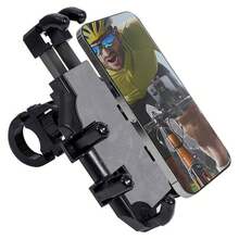 New Choice For Cycling! Motorcycle Phone Holder - Super Strong Vibration Resistance, 360 ° Free Rotation, Suitable For All Phones, Easy Navigation At Any Time Without Obstruction! - Black - View 8