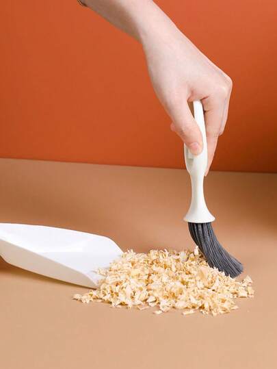 2 件迷你扫帚和簸箕套装，塑料桌面清洁扫帚和簸箕清洁工具