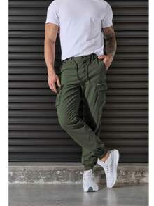 Herren Cargohose - Gerade Beinform - Multitaschen Hose - Outdoor Sportshose - Berg Outdoor Hose - Gerade Beinform - Modehose - 2025 Neue Hose - Japanischer Stil - Urbaner Funktionaler Outdoor Sport - Sportlich Lässig Pionier - Straßen Lässig Lässig Urlaubs Lässig Allgemein/Global/Universal Passende Lässige Outdoor Sport Cargohose Militär Stil Hohe Qualität