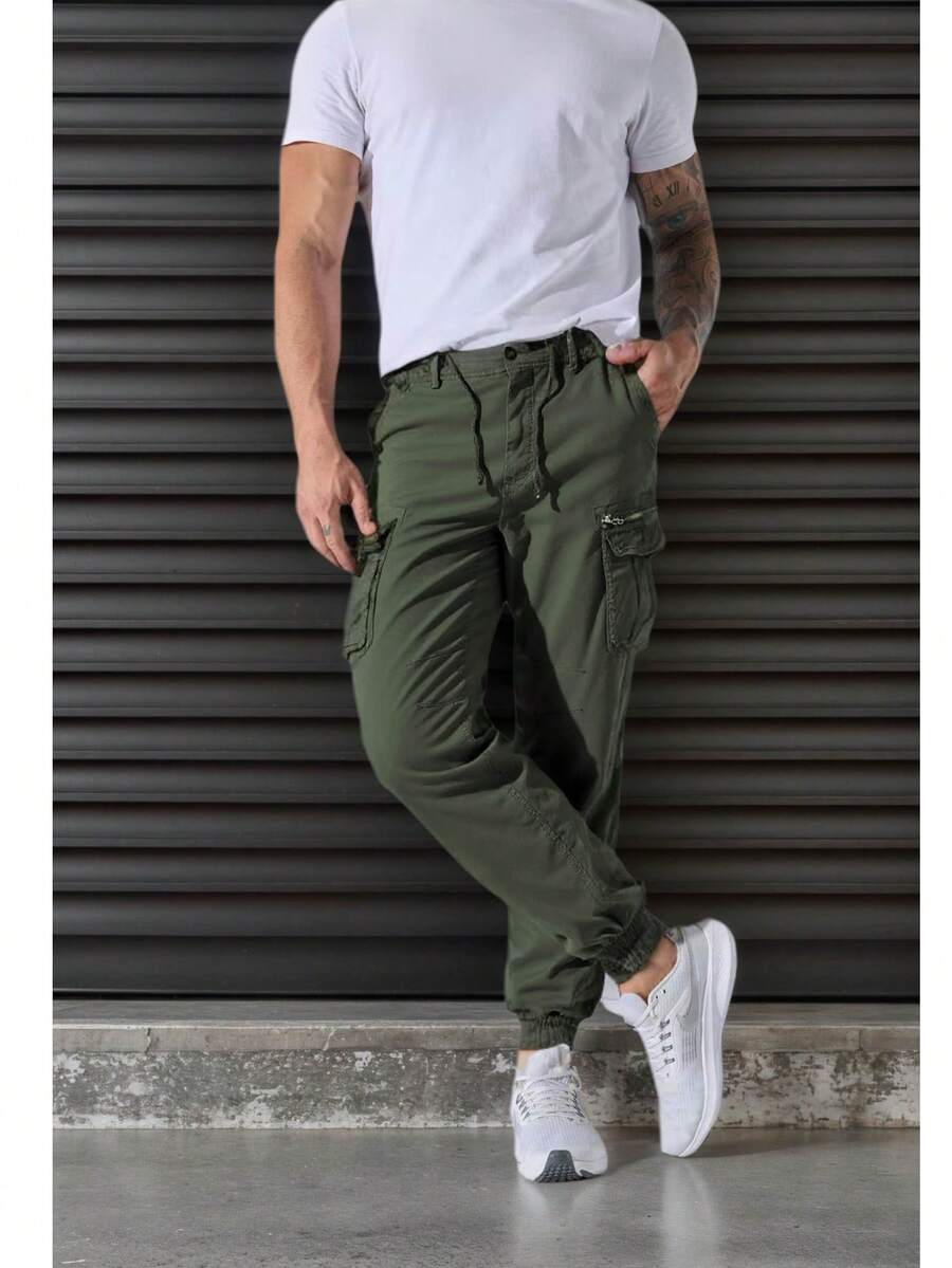 Herren Cargohose - Gerade Beinform - Multitaschen Hose - Outdoor Sportshose - Berg Outdoor Hose - Gerade Beinform - Modehose - 2025 Neue Hose - Japanischer Stil - Urbaner Funktionaler Outdoor Sport - Sportlich Lässig Pionier - Straßen Lässig Lässig Urlaubs Lässig Allgemein/Global/Universal Passende Lässige Outdoor Sport Cargohose Militär Stil Hohe Qualität