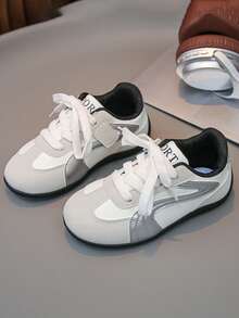 Autumn Retro New Style Sports Shoes Color-Block Breathable Casual Shoes Unisex Student Shoes Lightweight And Non-Slip Shoes