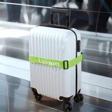 Personalized Luggage Strap, Customizable Name Luggage Strap, Nylon Customized Name Luggage Strap, Luggage Identification Belt, Strap For Securing Luggage, Luggage Belt, Luggage Wrap Strap