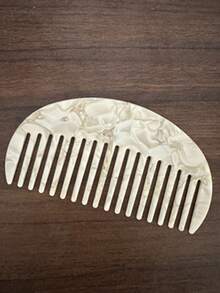 1 Stück Frauen eleganter Acetat Haarkamm, minimalistischer Stil Kosmetikhocker für das Studentenwohnheim, tragbares Haarstylingtool für den täglichen Gebrauch, Fotografieren, Reisen, Haarstyling, Haarsachen, Haarkamm, Haaraccessoires, Haarstyling-Set, Haarwerkzeug-Set, Frisur-Set