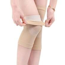 1 Paar Kompressionsärmel für Knie für Männer und Frauen, Baumwoll-Kniebandage Beinunterstützung für Laufen, Schmerzmanagement, Arthritisschmerzlinderung - Verschiedenfarbig - Übersicht 4
