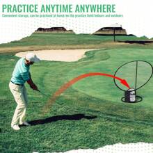 Caiton Caiton Golf Chipping Net Set, Durable Golf Practice Net, Quick Setup Golf Training Aid For Indoor Outdoor Practice, Golf Accessories For Beginners And Experienced Players