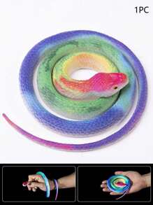 Realistic Soft Rubber Snake Toy, Vivid Patterned Python Texture, Scary Animal Snake Prop, Tongue Out Cobra, Novelty Party Gag Snake Model, Small Gift,Snake,Novelty Gifts,Toys,Snake Stuff,Novelty Gifts Funny,Rubber