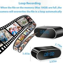 2-In-1 Miniature Camera, Mini Wireless Alarm Clock Camera, 120° 1080P HD Miniature Camera, Loop Recording, Supports Remote Motion Detection And Night Vision Functions As Well As Remote Monitoring. (Equipped With A 32 GB Or 16 GB Memory Card) - Video Recorder + 32 Memory Cards - View 9