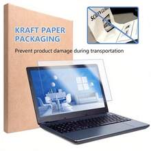 14 Inch Laptop Privacy Screen Protector, 3H Hardness, Anti Glare, Anti UV And Blue Light Blocking, Anti Fingerprint, Matte Treatment, Durable PET Film Enhances Viewing Comfort, Used For HP/Asus/MSI/Razer Blade 14 Inch (Aspect Ratio 16:9) Notebook Computer Anti Blue Light And Scratch Screen Protector Anti UV Film | Screen Clarity Enhancer - 1 Piece - 14" - 16:9 Three-stage Anti-glare Protective Film - View 11