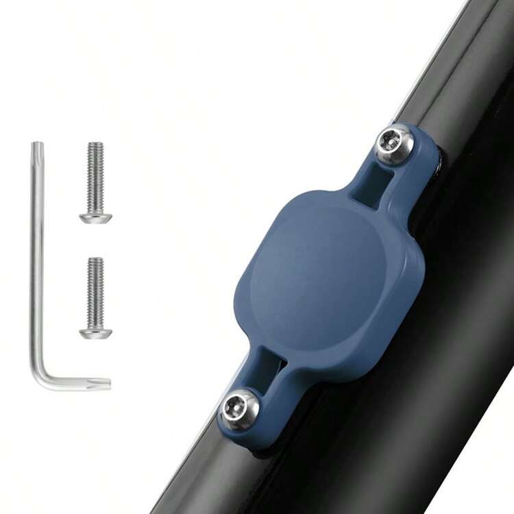 Bicycle Protective Case. Road Bike Cup Holder Mounting Protective Case, Bicycle Airtag Tracker Holder Protective Case, Hidden Protective Case - Multicolor - View 9