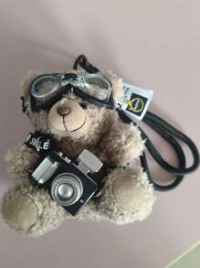 قلادة دب جميلة جديدة، قلادة مفتاح، تميمة حقيبة، هدية للأصدقاء قطعة واحدة