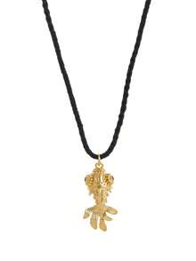 1件装时尚海洋系列精致金鱼和小鱼吊坠项链，镀18K金。不易氧化，夏季配饰，非常适合休闲佩戴、旅行、海滩郊游、情人节休闲装扮，适合海滩度假和日常佩戴。女士珠宝礼品 - 彩色 - 查看 9