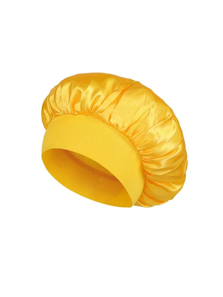 3/2/1 件女士睡眠丝绸帽，奢华缎面丝绸帽，可调节系带，女士发饰，女士头发头巾，护发和淋浴奢华缎面丝绸睡眠帽 - 可调节舒适贴合，带系带 - 男女通用夜间护发 - 彩色 - 查看 5