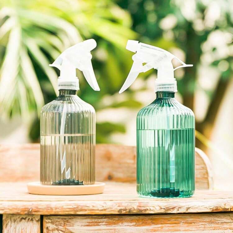 Flower Watering Can, 500ml Small Watering Can, 2 Pieces - Dark Green - View 3