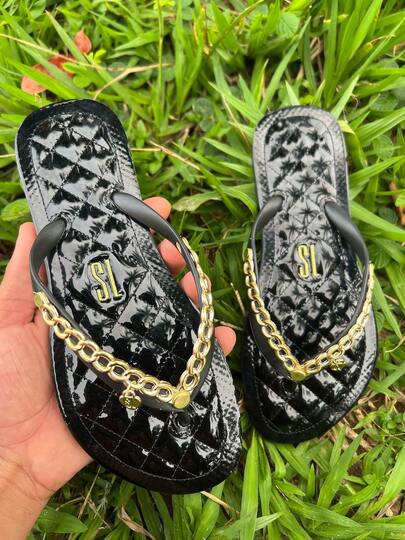 CHINELO BORDADO SL ACOLCHOADO