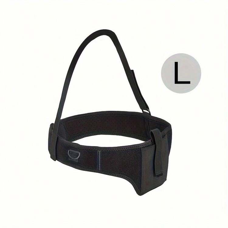 1 chiếc túi đeo hông và vai có thể điều chỉnh, thoáng khí - Màu đen cổ điển, thiết kế hai tay, chất liệu polyester, khóa cài, thích hợp để mang theo một cách kín đáo. - màu đen - Xem 7