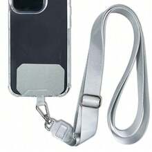 1 pieza Cordón ajustable y retráctil para teléfono, eslinga para el cuello universal para teléfono, regalo para madre, familia, amigos, cumpleaños, fiesta, accesorio para teléfono, cadena para teléfono - Multicolor - Ver 5