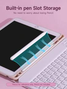 IPad Keyboard Case Compatible With IPad 10th Generation,IPad Air4/5 10.9 Inch, IPad Air 11-In.(M2)-2024,Compatible With Samsung Galaxy Tab S6 Lite 10.4 Inch Keyboard Protective Cover, Detachable Keyboard , Multi-View Stand, Built-In Pen Slot In The Protective Case, And The Keyboard Supports Split Use