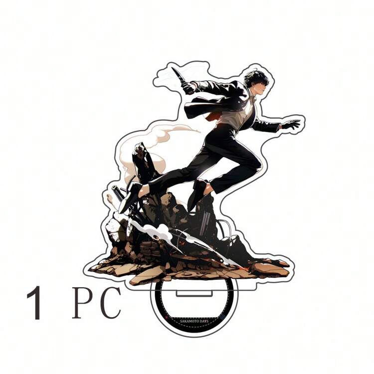 Anime SAKAMOTO DAYS 15 Cm Acrylic Stand Figure Shin Asakura Osaragi Shishiba Nagumo Yoichi Action Standing Model Decoration Gift - Multicolor - View 22