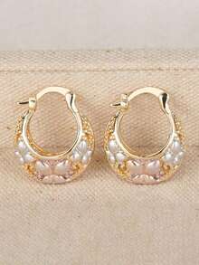 1 Pair Elegant Drop Earrings For Women For Wedding Engagement Anniversary Party Jewelry Valentine's Day Gift - 1# - View 7
