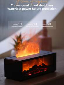 جهاز نشر الروائح الأساسية بالموجات فوق الصوتية مع وظيفة التوقيت، مصباح ليلي دافئ، جهاز نشر العطور للغرفة والمعيشة وديكور المنزل، سعة 150 مل، 7 ألوان إضاءة، محمول بمنفذ USB