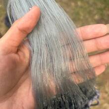 Sticky Net Grey Finland Net Single Layer Fishing Net High Strength Monofilament Floating Net Fishing Gear Suitable For Shallow Water Rivers Ponds Lakes