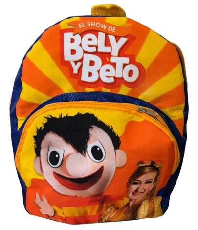 Mochila Infantil De Bely Y Beto Naranja