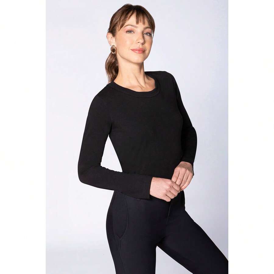 LUPO Women Sleep Tops - màu đen - Xem 1