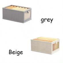 1 Stück große faltbare Kleidungsaufbewahrungsbox, multifunktionale Schubladenaufbewahrungsbox mit Deckel, transparentem Fenster, geeignet für Kleiderschrank, Schlafzimmer, Studentenwohnheim, Heimdekoration