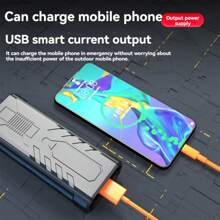 KENSUN 1PC Powerful Bicycle Light Night Riding Bike Headlight With Buckle USB Rechargeable Strong 2-In-1 Waterproof Cycling Flashlight - Black - View 4