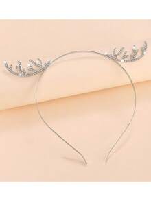 1pc Alloy Crystal Headpiece Hair Accessory - Christmas Deer Antler Hair Band - Christmas Snowflake Headband,Gifts,Travel,Gifts For Women,Hair Stuff,Stocking Stuffers,Stocking Stuffers,Stocking Fillers,Stocking Stuffers For Women,Stocking Fillers Women,Christmas Gifts,Gifts,Christmas Stocking Fillers,Gifts For Women,Gift,Christmas Gift,Stocking Stuffers For Adults,Stocking Fillers For Adult,Hair Stuff,Women's Accessories,Stocking Stuffer,Coming-Of-Age Hair Accessory,Christmas Hair Accessories,Gift Ideas For Women,Beauty Stocking Fillers,Christmas Gifts For Women - Multicolor - View 13
