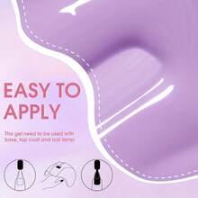 XEIJAYI 9 Pcs 15ml New Popular Macaroon Color Set Nail Gel Polish Semi Permanent Nail Art Soaking UV LED Nail Salon DIY Nail Salon Gel For Spring And Summer - 彩色 - 查看 6