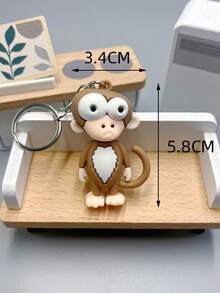 Porte-clés décoratif pendentif de dessin animé, polyvalent et mignon