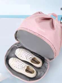 1 pieza Bolsa de natación, mochila deportiva impermeable de gran capacidad, bolsa de almacenamiento de equipos deportivos con separación de seco y húmedo para hombres y mujeres