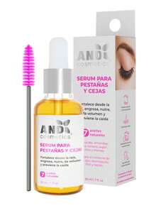 Serum andy suero facial tratamiento hidratante avanzada antiedad rejuvenecedor ingredientes naturales cosmético profesional para piel rutina belleza cuidado rostro eficaz - Amarillo - Ver 1