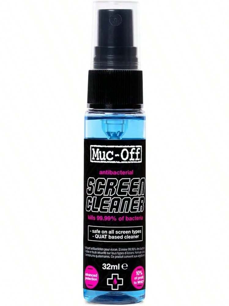 Muc-Off Screen Cleaner, 32ml - Screen Cleaner Spray Phone, Laptop, Computer Monitor, Tablet - Antibacterial Device Cleaner Electronics - 32 Ml (Pack Of 1) - View 4