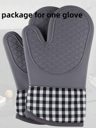 1PC Heat-Resistant Silicone Anti-Heat Hand Cover, Suitable For Microwave Ovens, Baking Kitchens And Kitchen Accessories