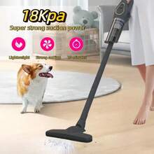 Household Vacuum Cleaner, Handheld Cordless Vacuum Cleaner, 18Kpa Super Strong Suction, USB Charging, Long Battery Life - Suitable For Home Use - Car Vacuum Cleaner - Dormitory Essential Item. - Black - View 2