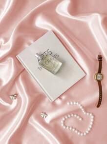 1pc, Photography Background Cloth, Ins Style Cosmetics, Jewelry, Nail Art Photography Decoration Props, Double-Sided Crystal Background Cloth, Solid Color Soft Textile Material - Often Suitable For Photography Studios And High-End Product Display Backgrounds (Size: 75*100cm)