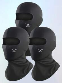 3pcs/1pc/2Pcs Balaclava Face Mask, Ski Mask For Men Women, UV Protection Windproof Scarf For Motorcycle Snowboard Cycling