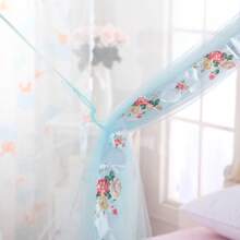 Canopy Bed Curtains Twin - 4 Corner Canopy For Beds, Bed Canopy For Girls Adult, Bedroom Decor (Twin Size, Light Blue),11376875 - 藍色 - 查看 5