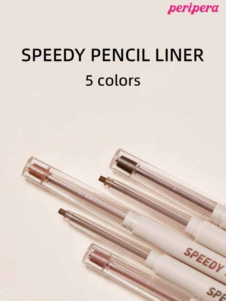 Peripera 韩式美妆高效眼线笔，凝胶质地，2mm细笔尖，高显色度，色彩浓郁，质地顺滑，持久不晕染，哑光妆效，防水防汗，适合日常及韩式妆容 - 05 Under Rosy - 查看 10
